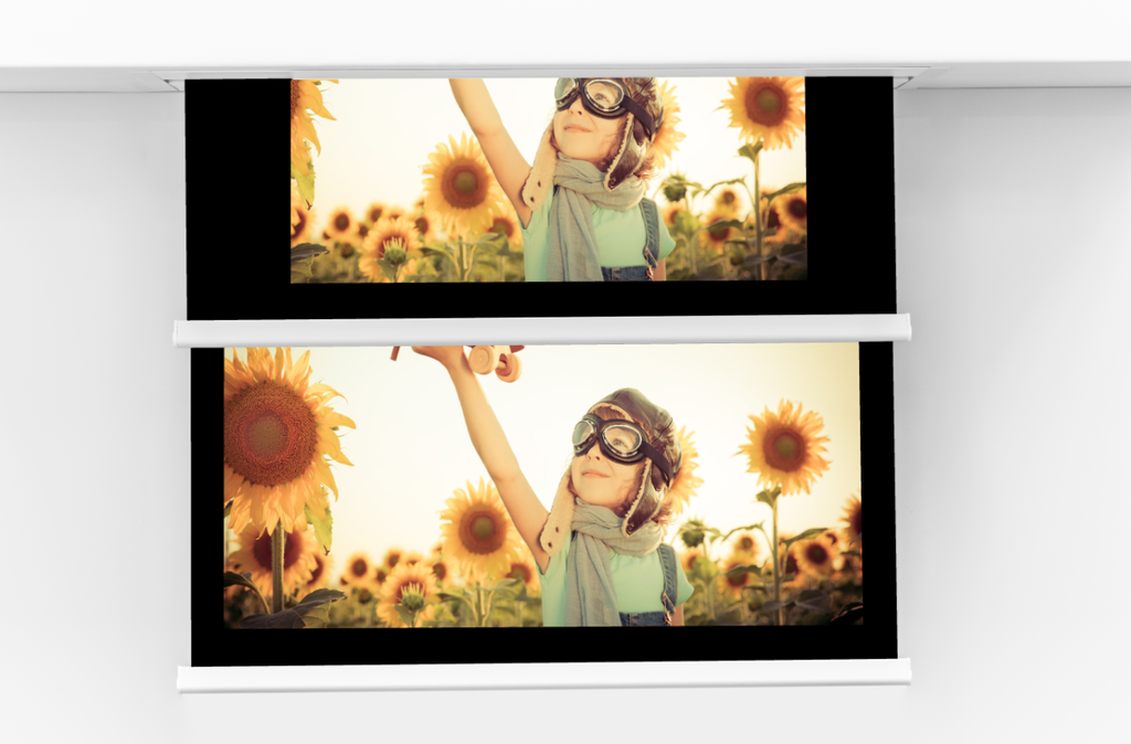 SCREENLINE Inceiling Line | Inceiling Biformat [139 a 309cm]