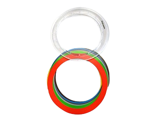 BOSCH FAA-500-TR-P | Anel Transparente com Aros Coloridos para Detetores FAP-520