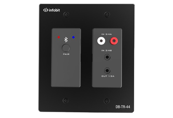 iTrans DB-TR-44 | 4CH Bluetooth Dante Transceiver