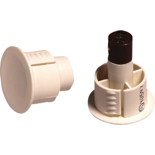 [ISN-CTC75-W] White Terminal Connection Contact (19 mm), pack of