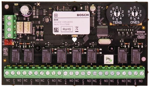 [B308] 8 relay output module