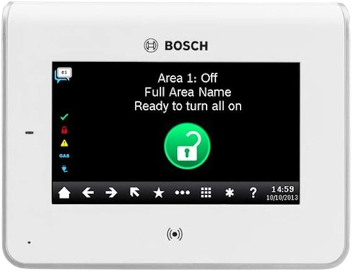 [B942W] BOSCH B942W | Teclado Touchscreen, Prox/Entr/Saída, Branco