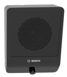 [LB10-UC06V-D] BOSCH LB10-UC06V-D | Gabinete Coluna 6W, Controlo Volume, Preto